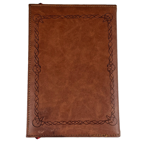 Dungeons & Dragons Embossed Brown Faux Leather Journal Book Cover Official D&D - Picture 3 of 9